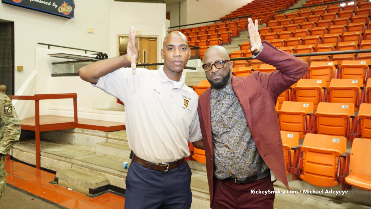 Rickey Smiley Visits Tuskegee University For ROTC Week