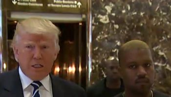 Kanye West meets with president-elect Donald Trump