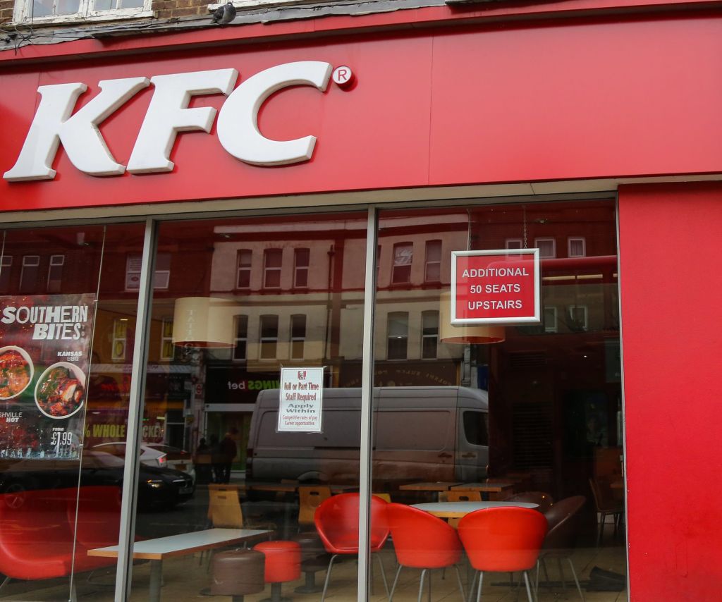 KFC closures due to chicken shortage