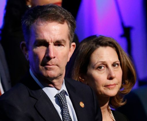 Virginia Gov. Ralph Northam Attends Funeral For State Trooper