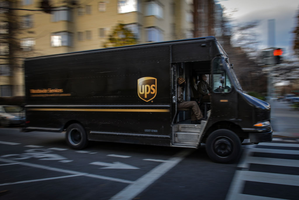 The rise in online shopping means heavy duty for delivery services, in Washington, DC.