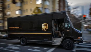 The rise in online shopping means heavy duty for delivery services, in Washington, DC.