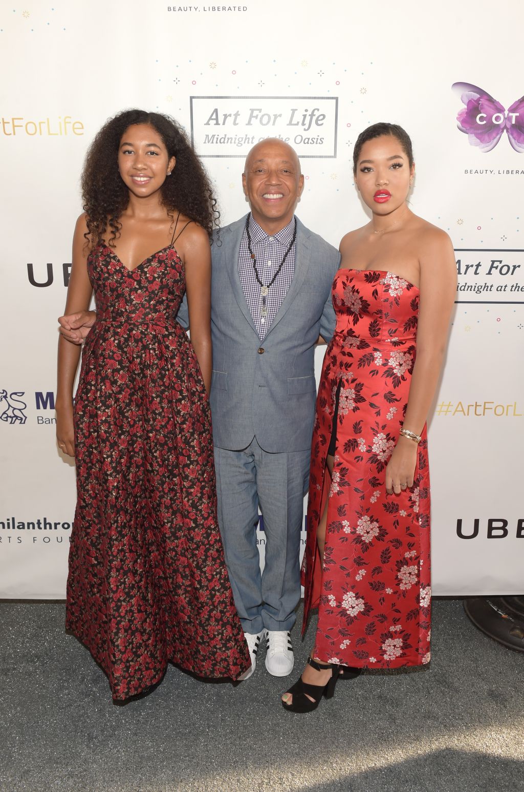 Russell Simmons' Rush Philanthropic Arts Foundation Hosts 'Midnight At The Oasis' Annual Art For Life Benefit - Arrivals