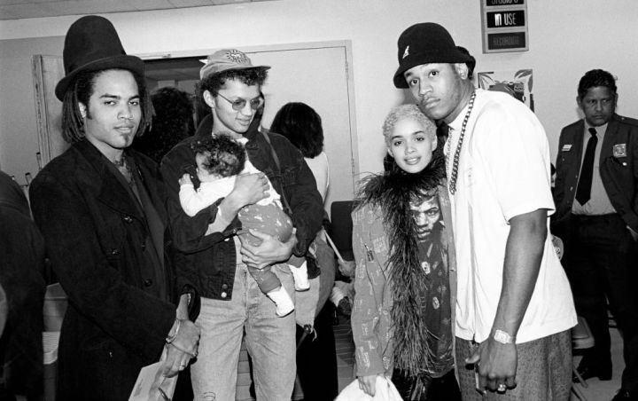 Lenny Kravitz Lisa Bonet And LL Cool J