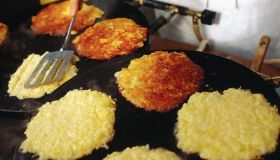 Frying Potato Pancakes