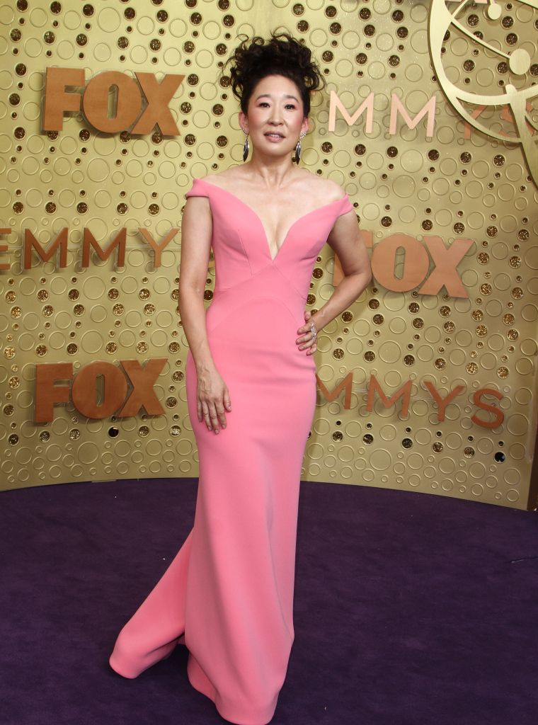 Sandra Oh attends The 71st Emmy Awards - Arrivals in Los Angeles