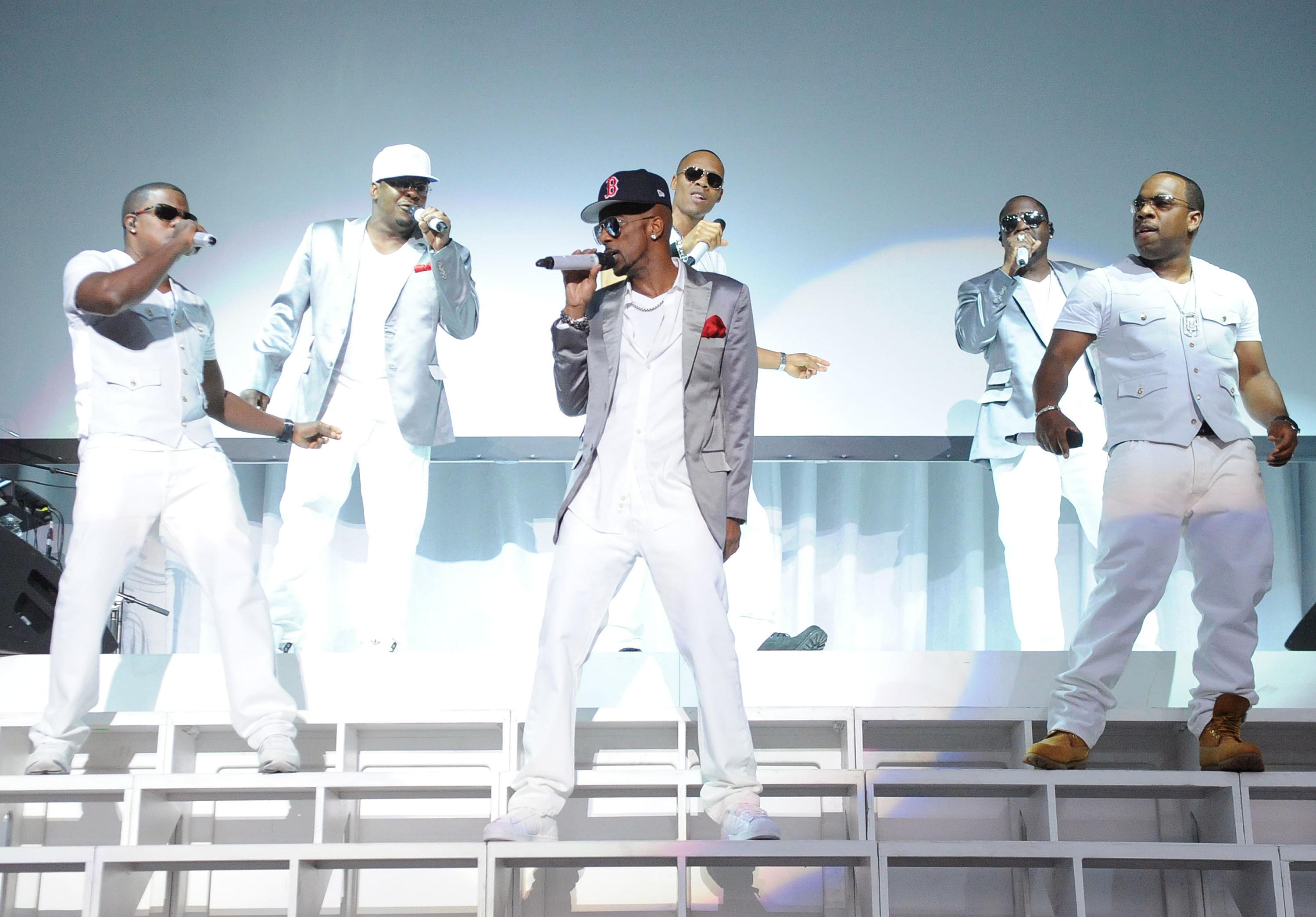 Ricky Bell, Ralph Tresvant and Michael Bivins