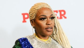 Lil Mo attends the Power Final Season Premiere held at...