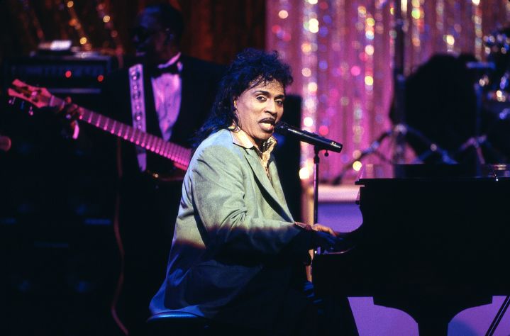 Little Richard Appears At A Gala for the President at Ford's Theatre