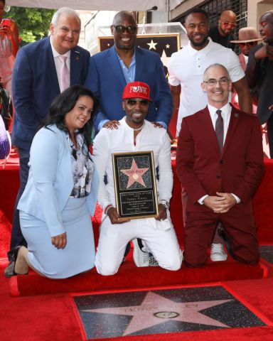 Teddy Riley Honored With A Star On The Hollywood Walk Of Fame