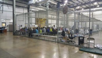 Migrant detention cages