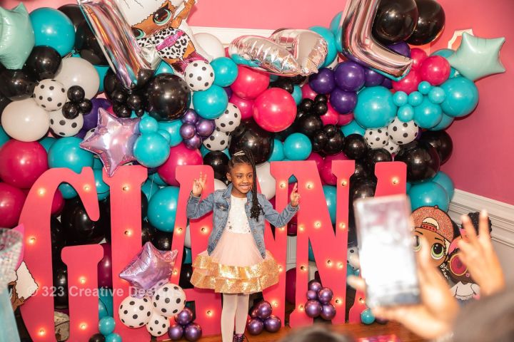 Birthday Surprise with Lil Baby & Shaq for George Floyd's Daughter