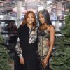 Naomi Campbell And Matt Smith Celebrate "Close Your Eyes And Think Of Christmas" In New York