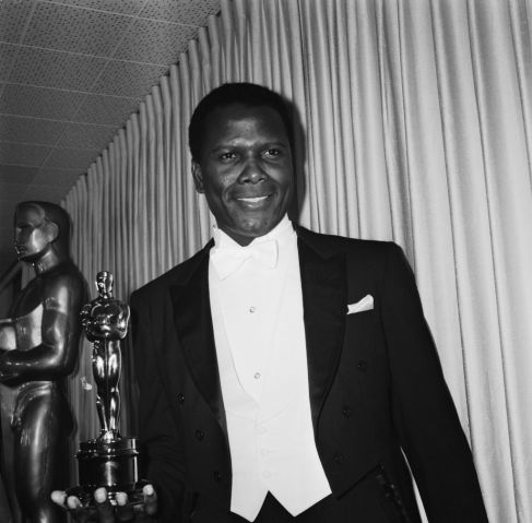 Sidney Poitier At The Oscars