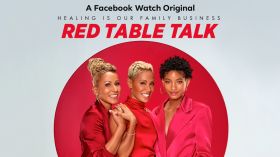 Red Table Talk Key Art with Jada Pinkett-Smith Adrienne Banfield-Norris and Willow Smith