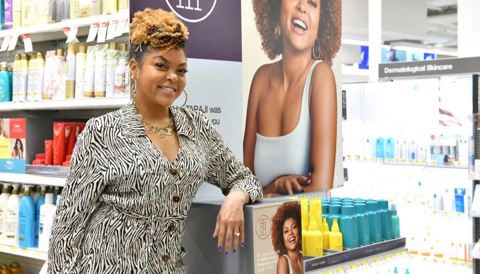 Taraji P. Henson Surprises Guests At Herald Square Target Store
