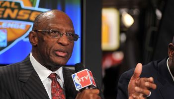 Dikembe Mutombo And Bob Lanier Announce Right Guard Total Defense Challenge