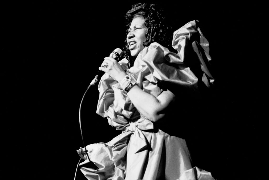 Aretha Franklin Performs At Radio City