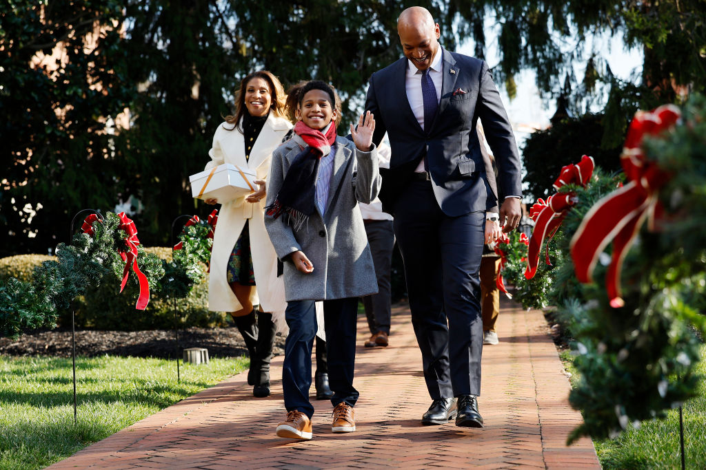 Maryland Governor-Elect Wes Moore Visits The Government House In Annapolis