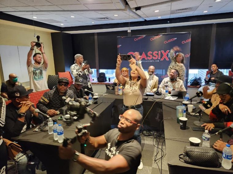 New Edition LIVE On The Rickey Smiley Morning Show