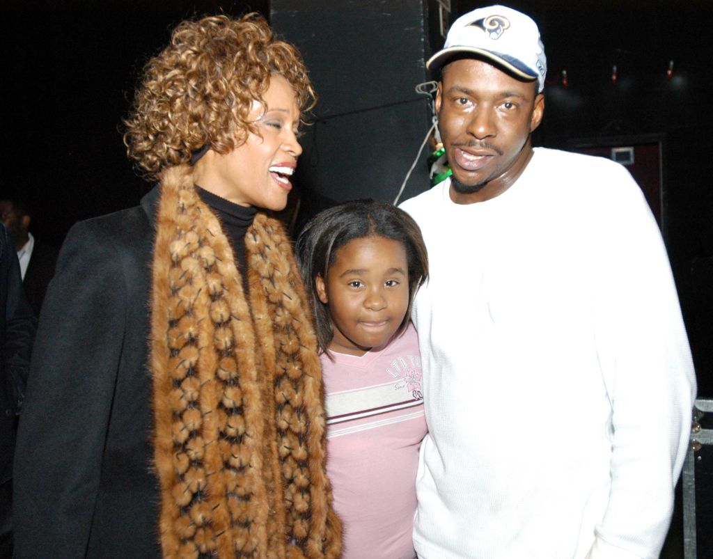 Whitney Houston and Bobby Brown Attend 'Praise Power' Concert
