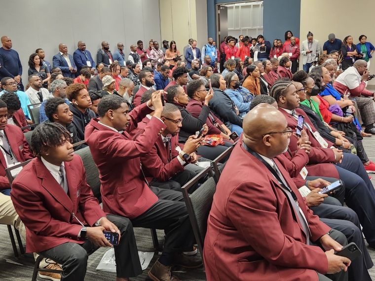 Rickey Smiley Morning Show Broadcasting Live from the Men of Color National Summit