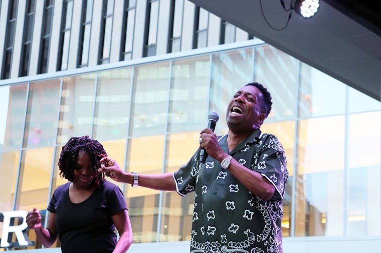 Rickey Smiley Morning Show at Cincinnati Music Festival 2023