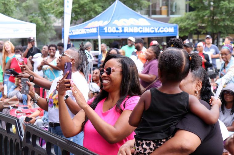 Rickey Smiley Morning Show at Cincinnati Music Festival 2023