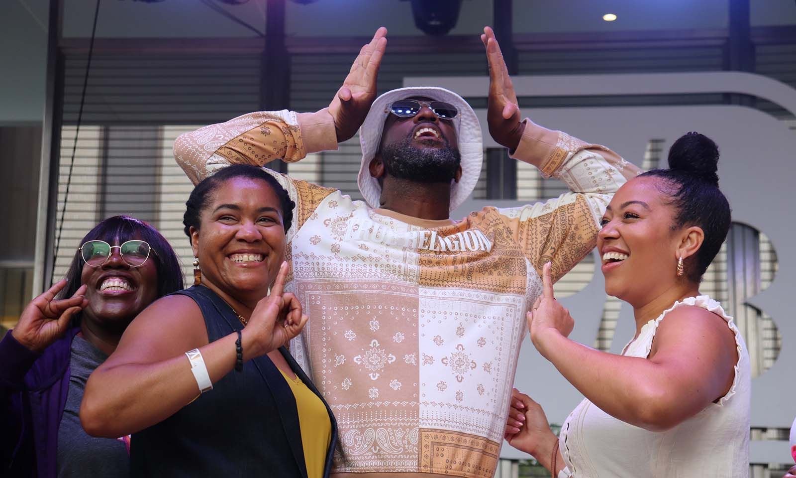 Rickey Smiley Morning Show at Cincinnati Music Festival 2023