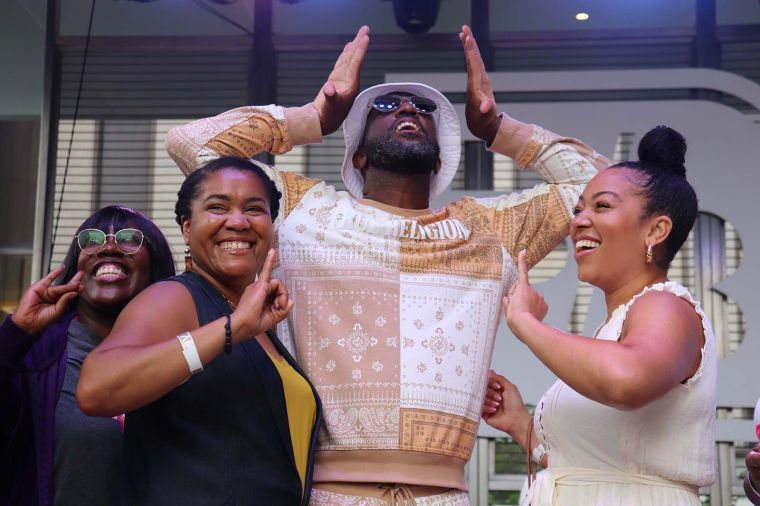 Rickey Smiley Morning Show at Cincinnati Music Festival 2023
