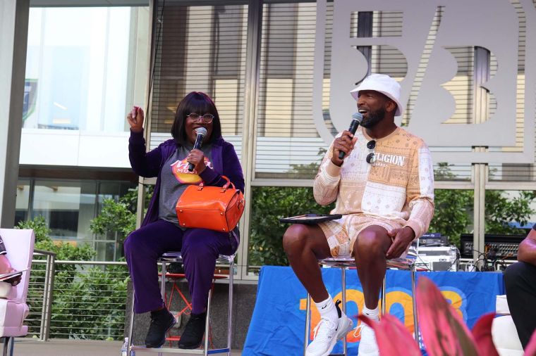 Rickey Smiley Morning Show at Cincinnati Music Festival 2023