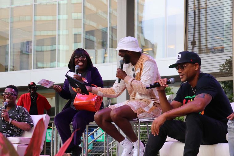 Rickey Smiley Morning Show at Cincinnati Music Festival 2023