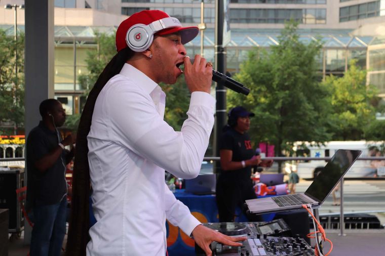 Rickey Smiley Morning Show at Cincinnati Music Festival 2023