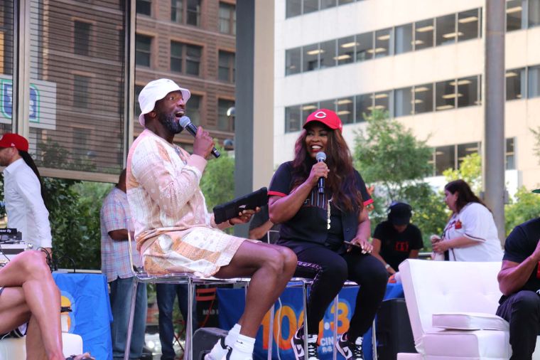 Rickey Smiley Morning Show at Cincinnati Music Festival 2023