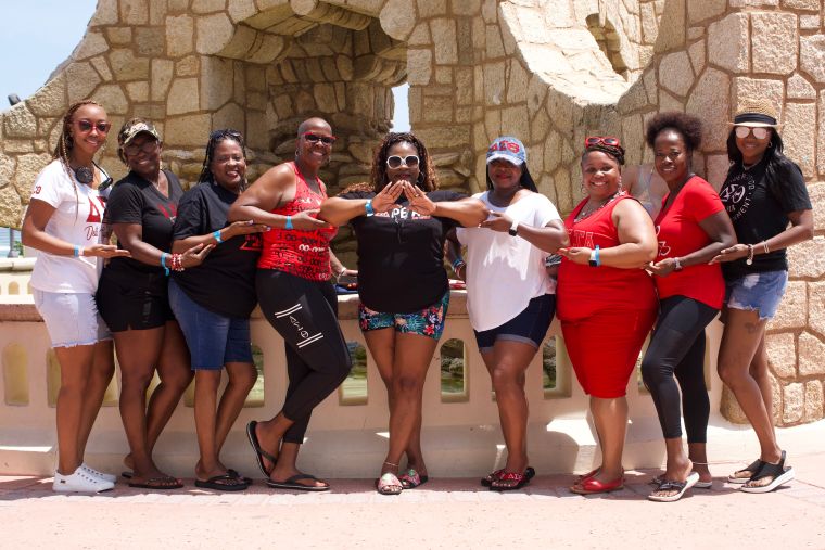 Rickey Smiley's Birthday Beach Blowout Divine Nine Step and Stroll