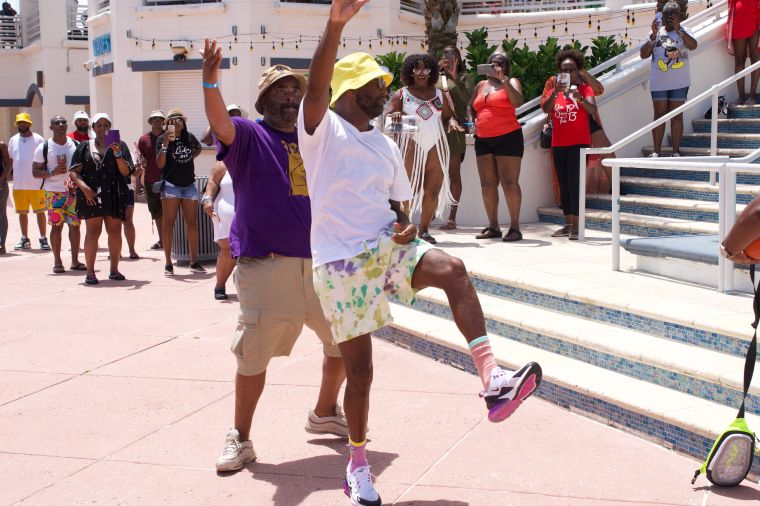 Rickey Smiley's Birthday Beach Blowout Divine Nine Step and Stroll