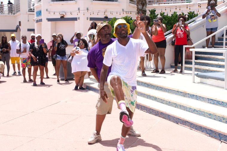 Rickey Smiley's Birthday Beach Blowout Divine Nine Step and Stroll