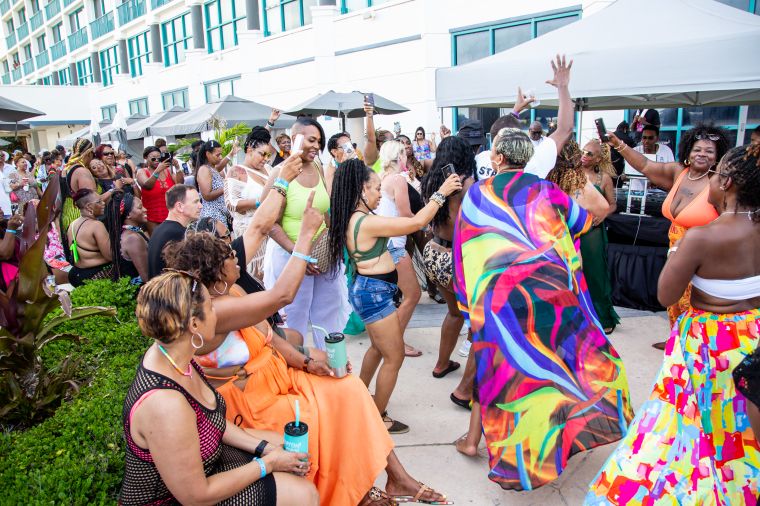 Rickey Smiley's Birthday Beach Blowout Pool Party