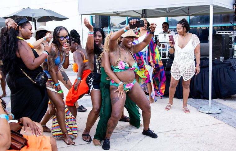 Rickey Smiley's Birthday Beach Blowout Pool Party