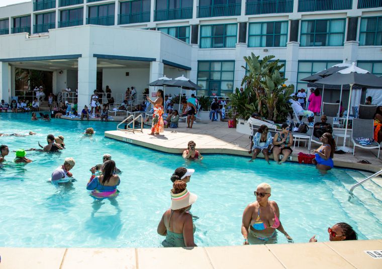 Rickey Smiley's Birthday Beach Blowout Pool Party