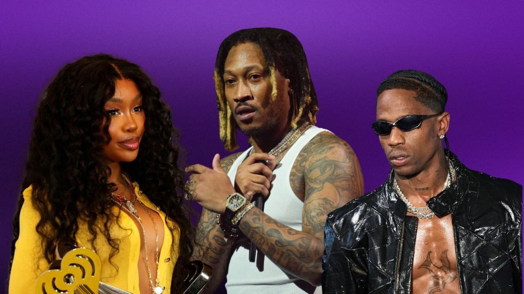 Travis Scott, SZA, and Future