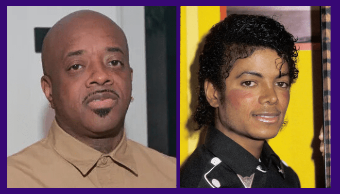 Michael Jackson and Jermaine Dupri