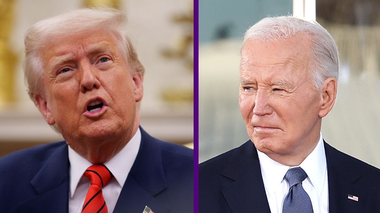 Trump and Biden