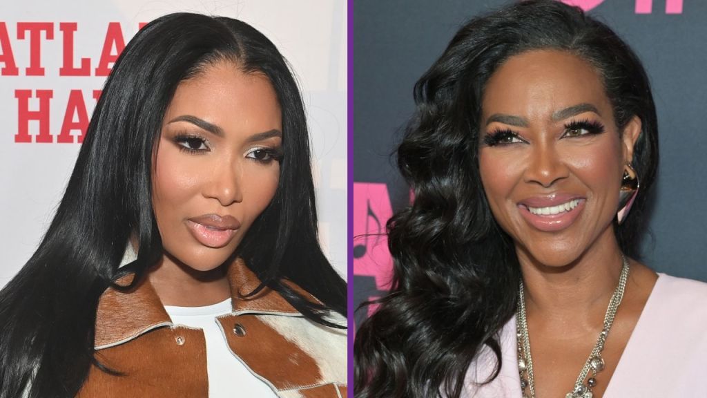 Kenya Moore and Brit Eady