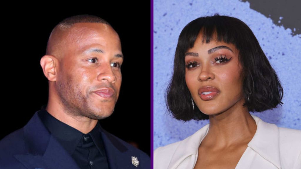 Meagan Good and DeVon Franklin