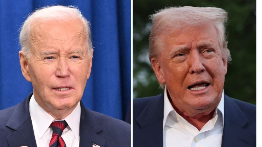Trump and Biden