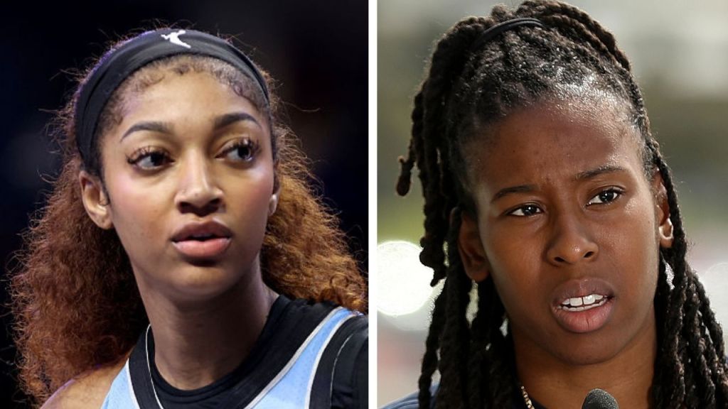 Angel Reese and Ariel Atkins