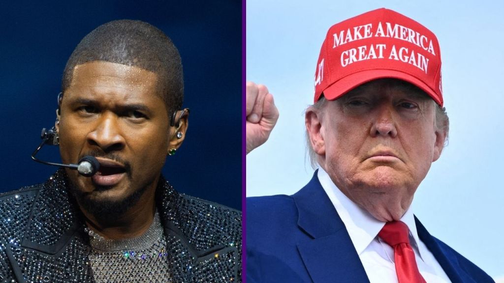 Trump and Usher