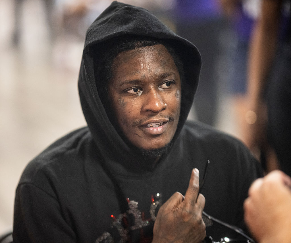 Young Thug Makes Surprise Appearance At Back-to-School Event