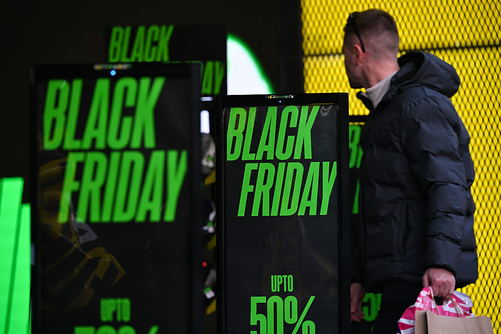 Black Friday crowds in London